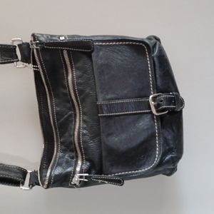 Leather Roots purse